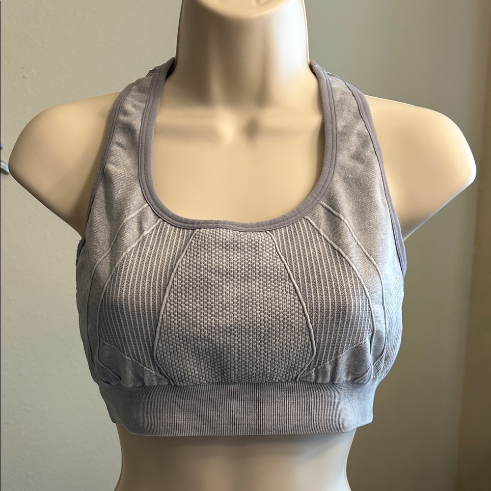 Stylish Gray Sports Bra for Women